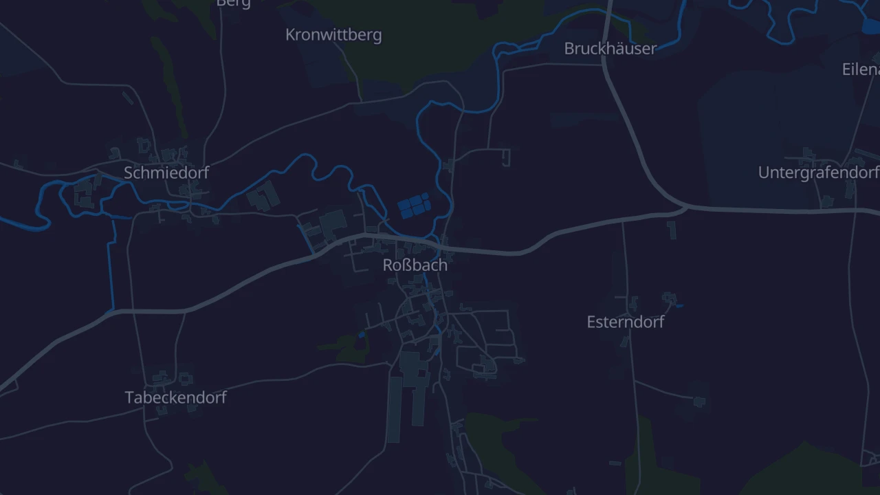 Karte von Roßbach