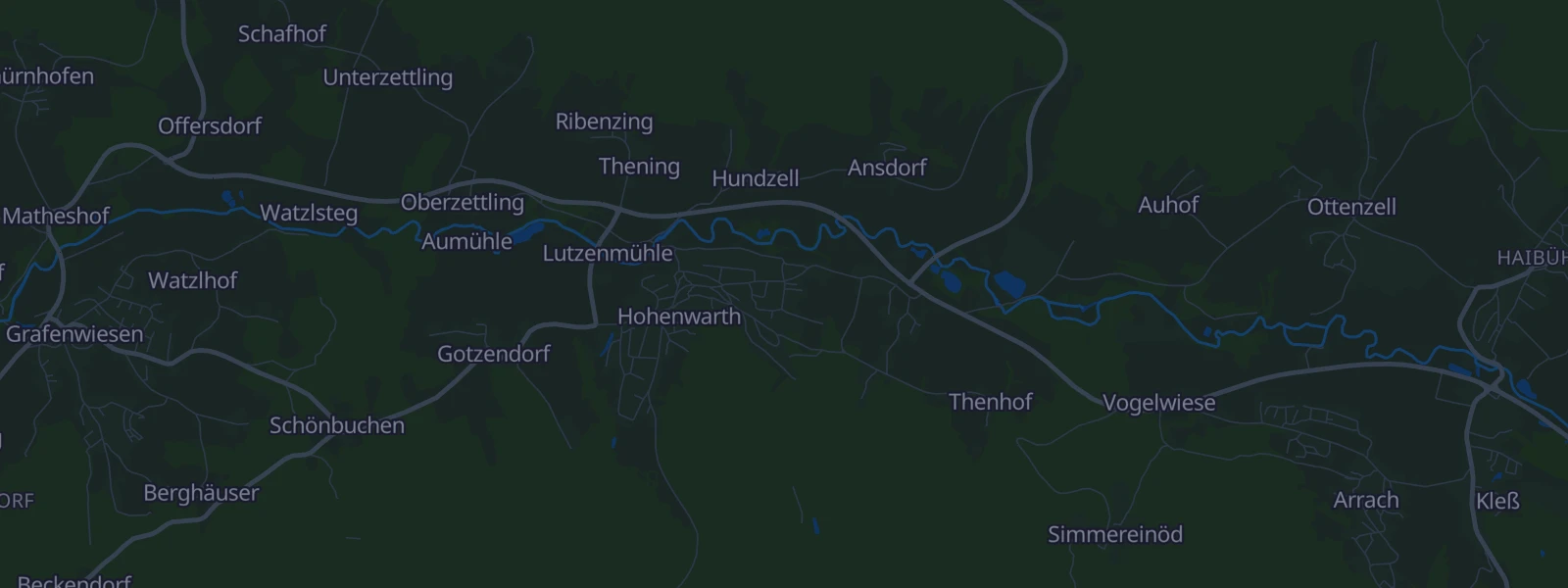 Karte von Hohenwarth