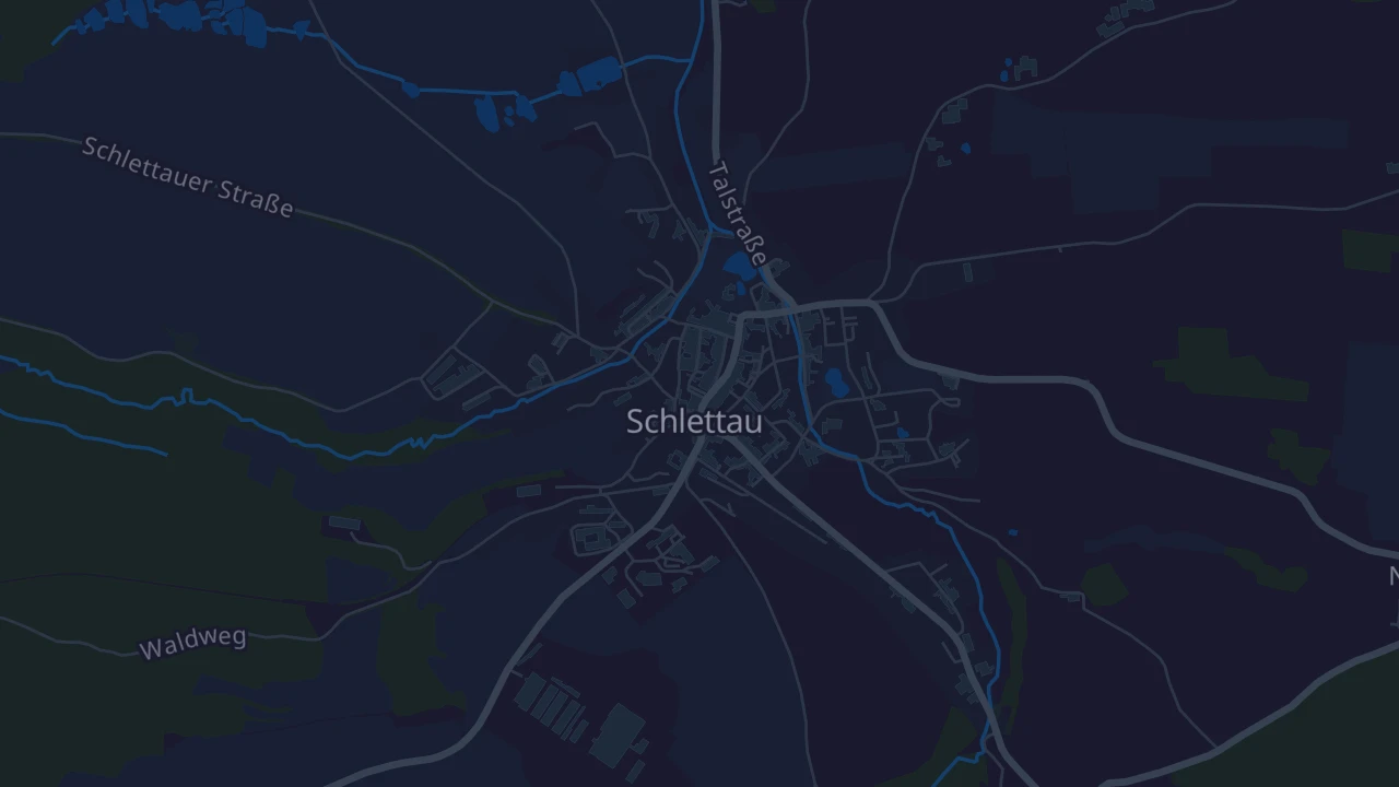Karte von Schlettau