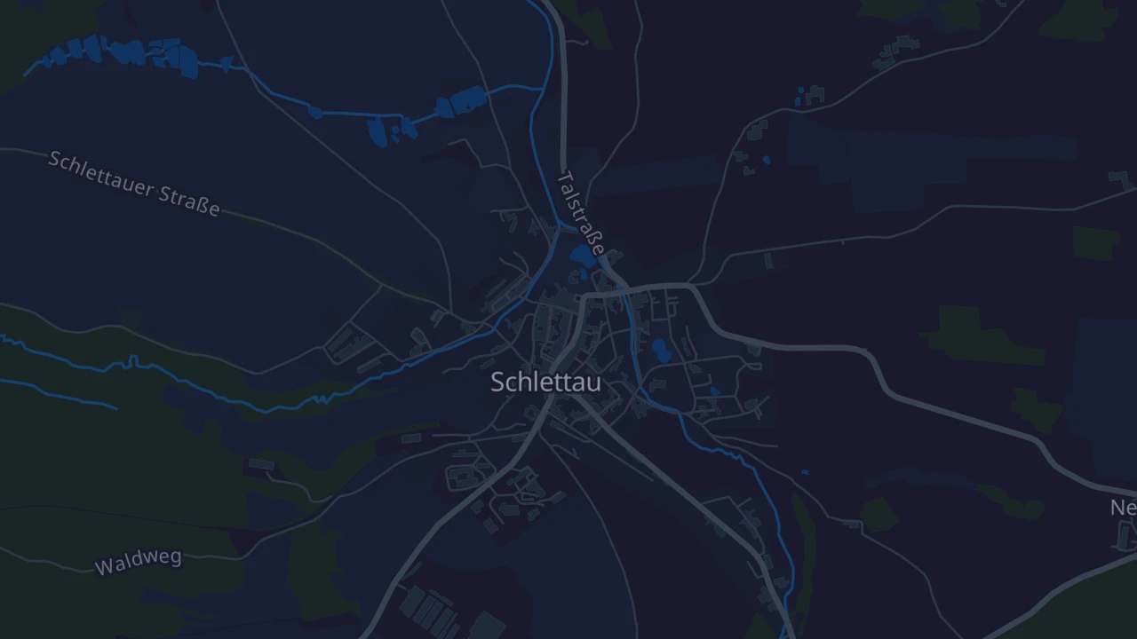 Karte von Schlettau