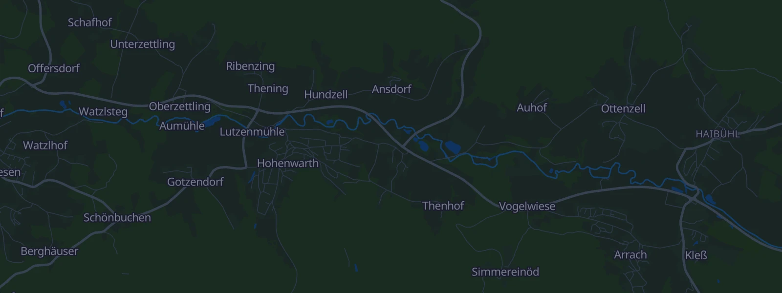 Karte von Hohenwarth