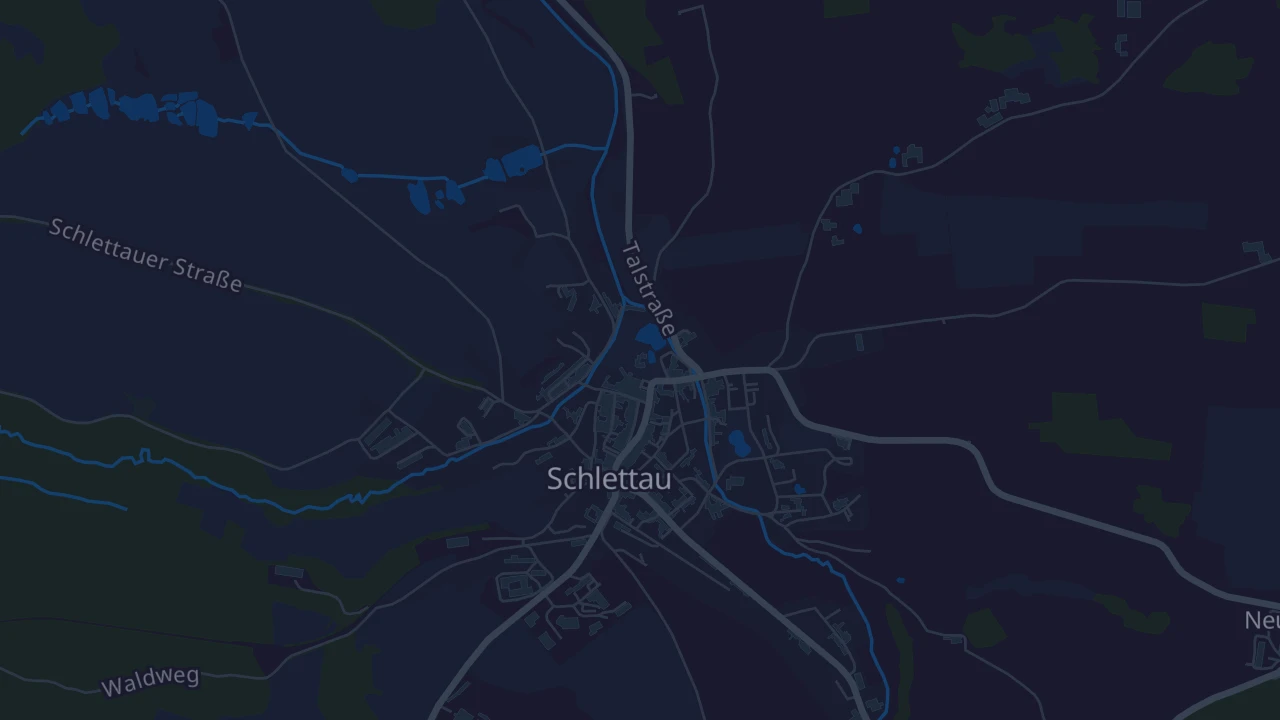 Karte von Schlettau