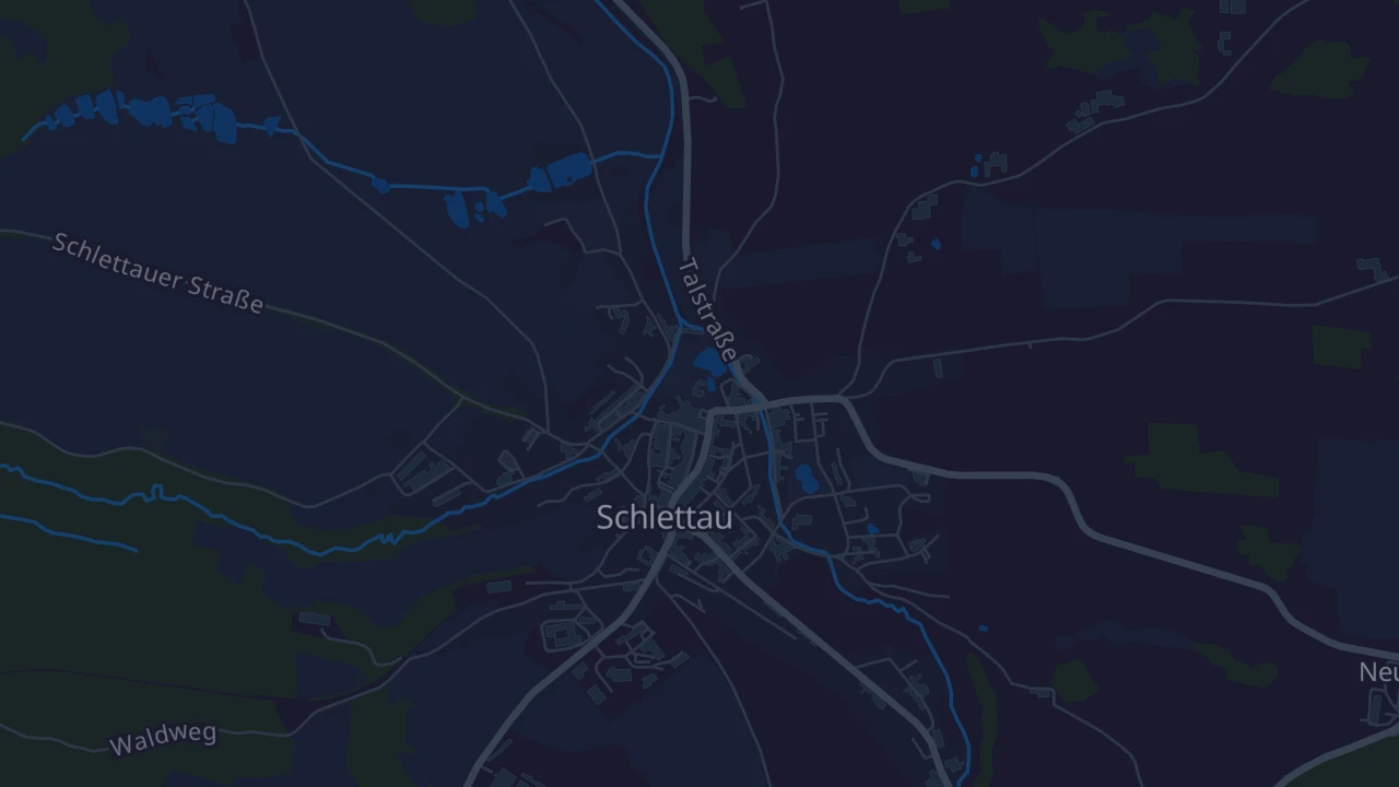 Karte von Schlettau