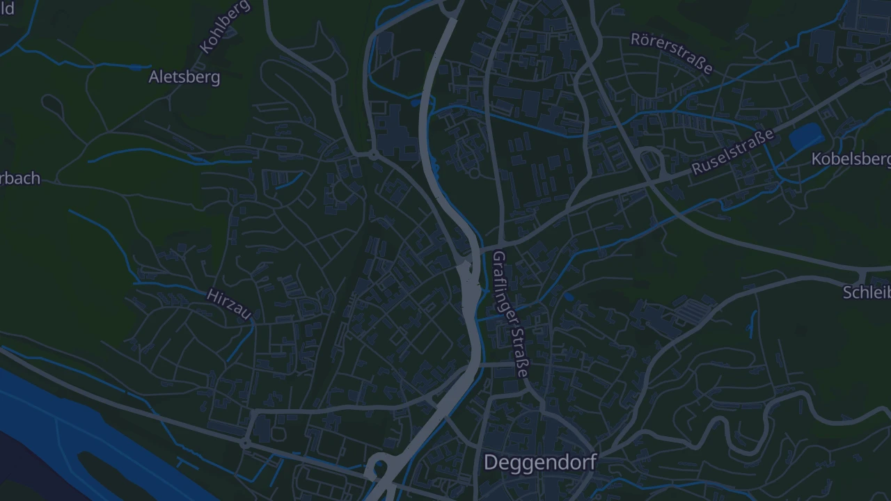 Karte von Deggendorf