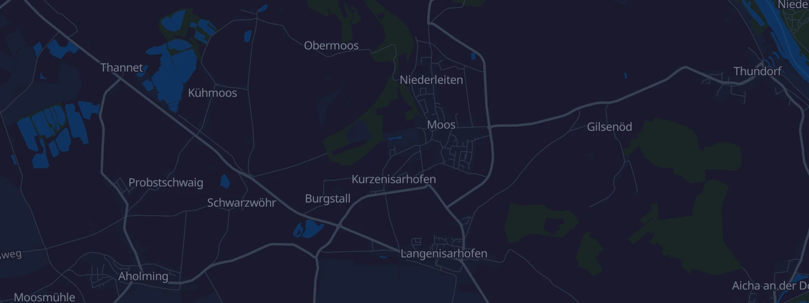 Karte von Langenisarhofen