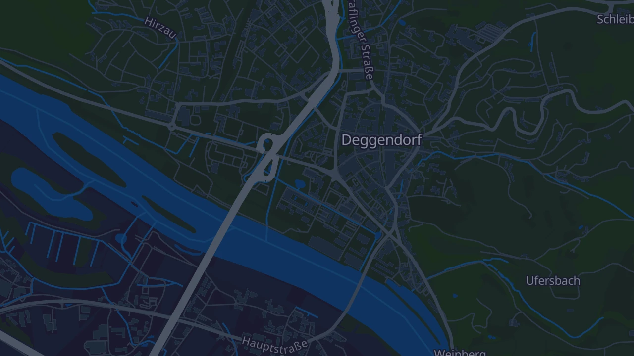 Karte von Deggendorf