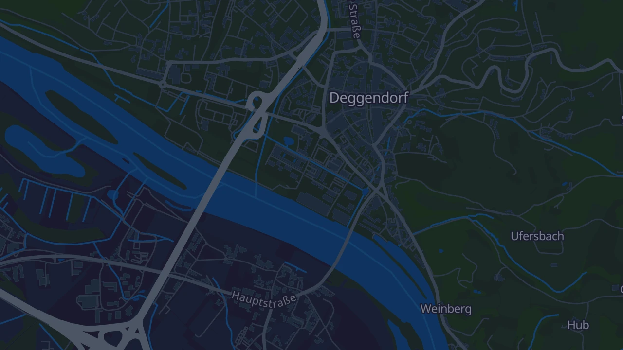 Karte von Deggendorf