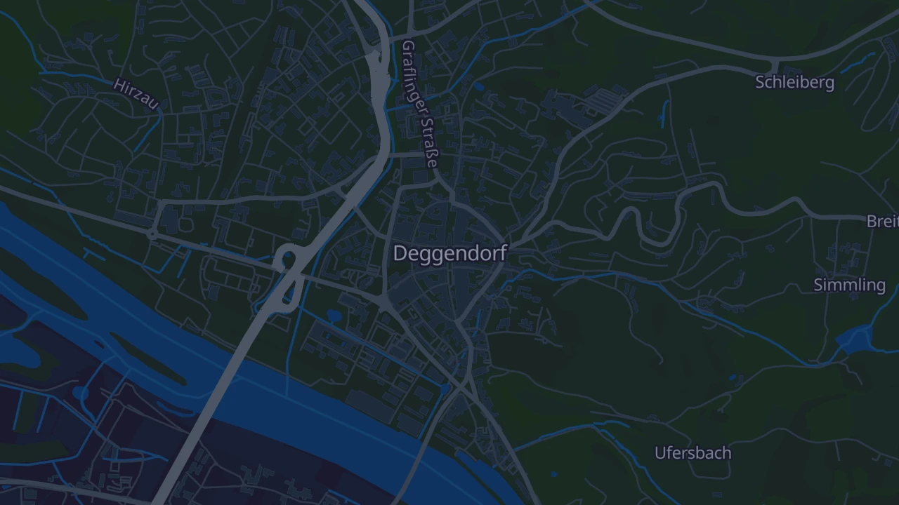 Karte von Deggendorf