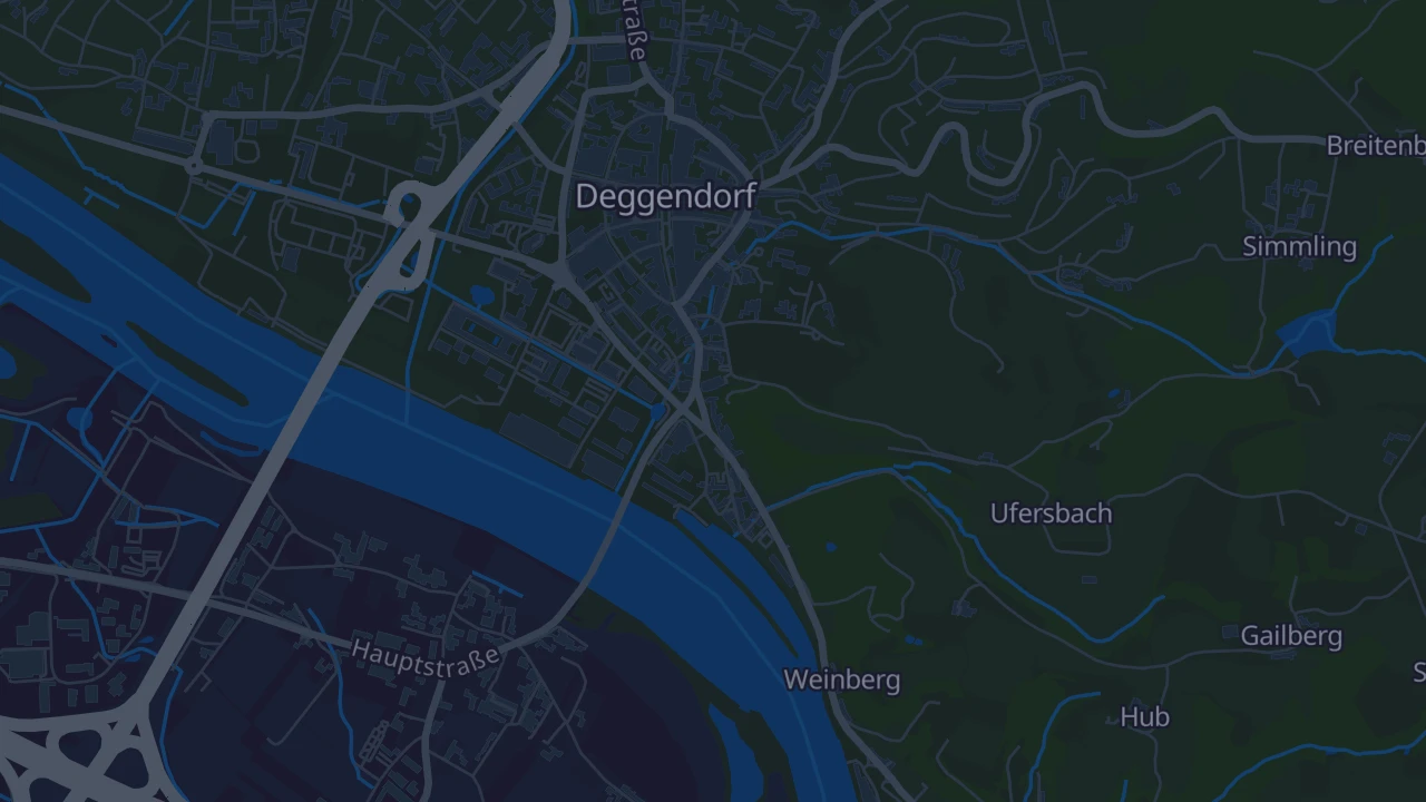 Karte von Deggendorf