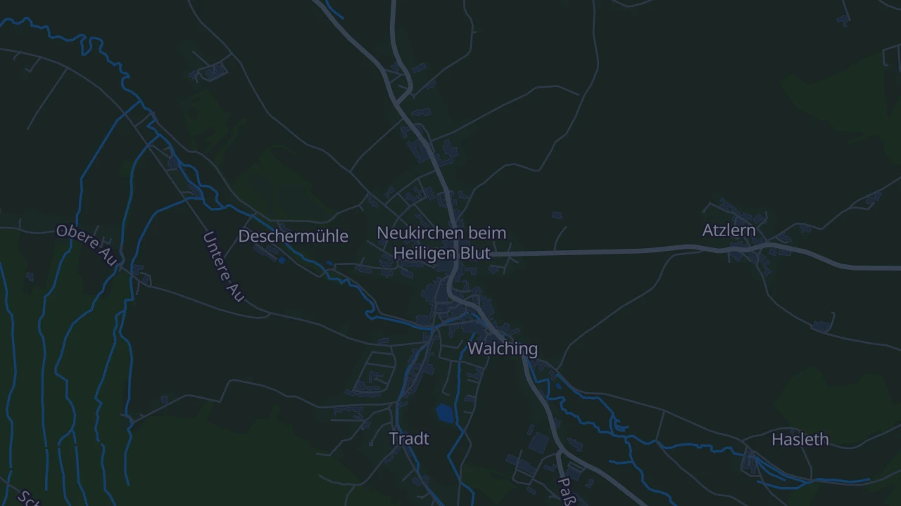 Karte von Neukirchen b. Hl. Blut