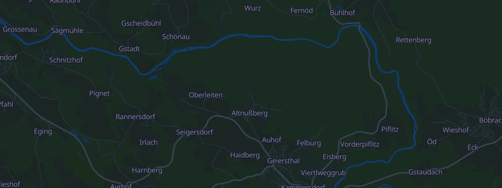Karte von Geiersthal