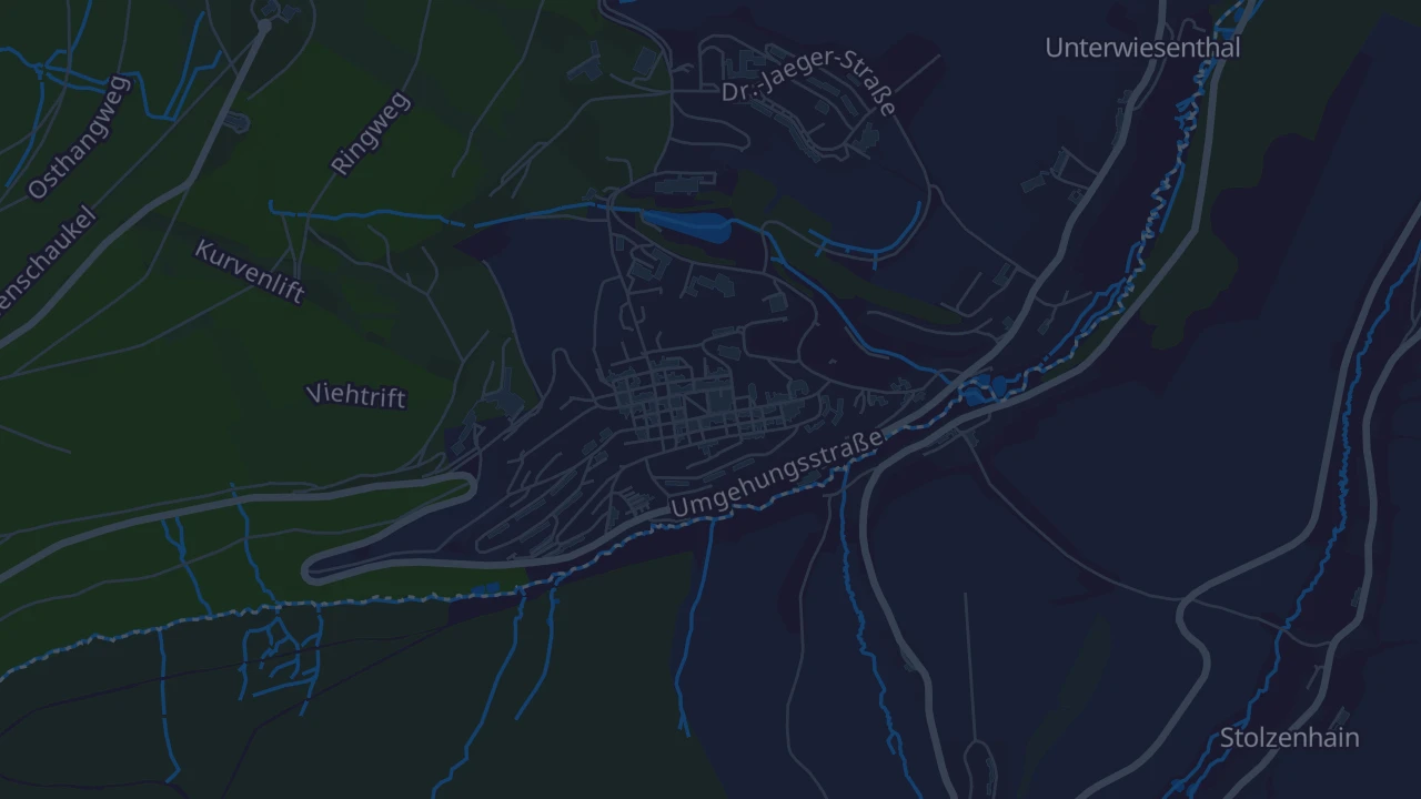 Karte von Oberwiesenthal