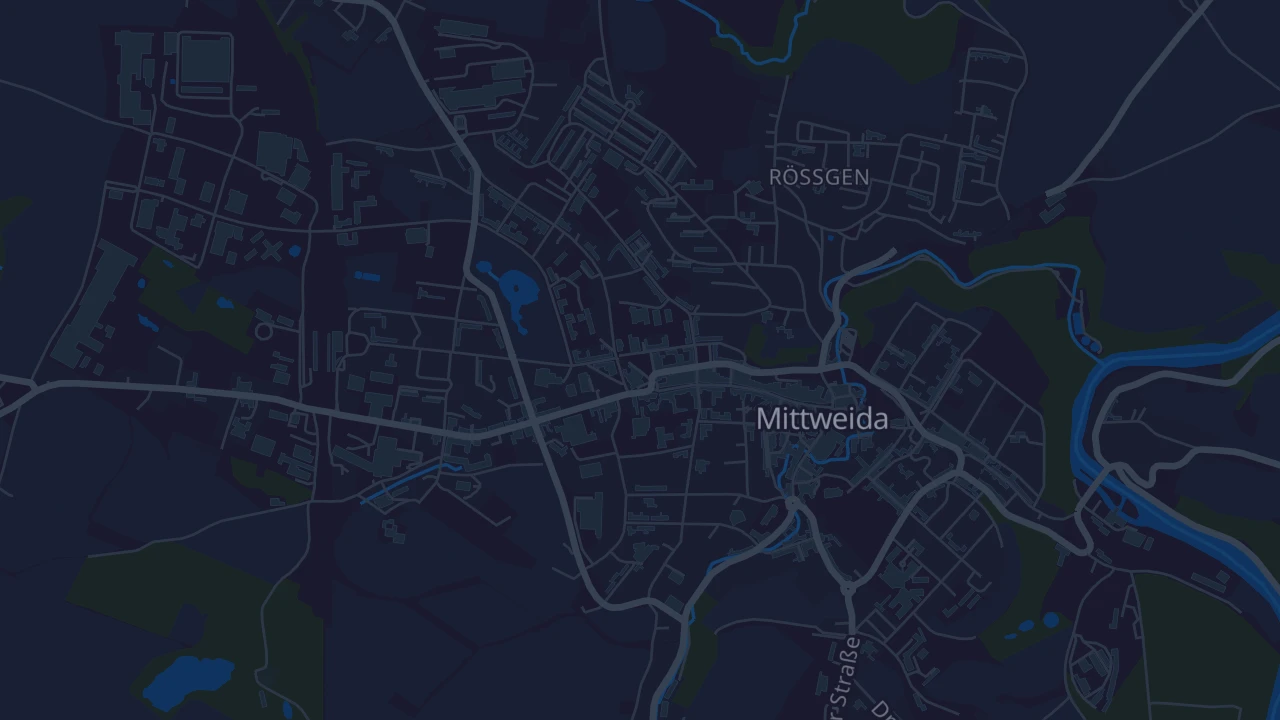 Karte von Mittweida