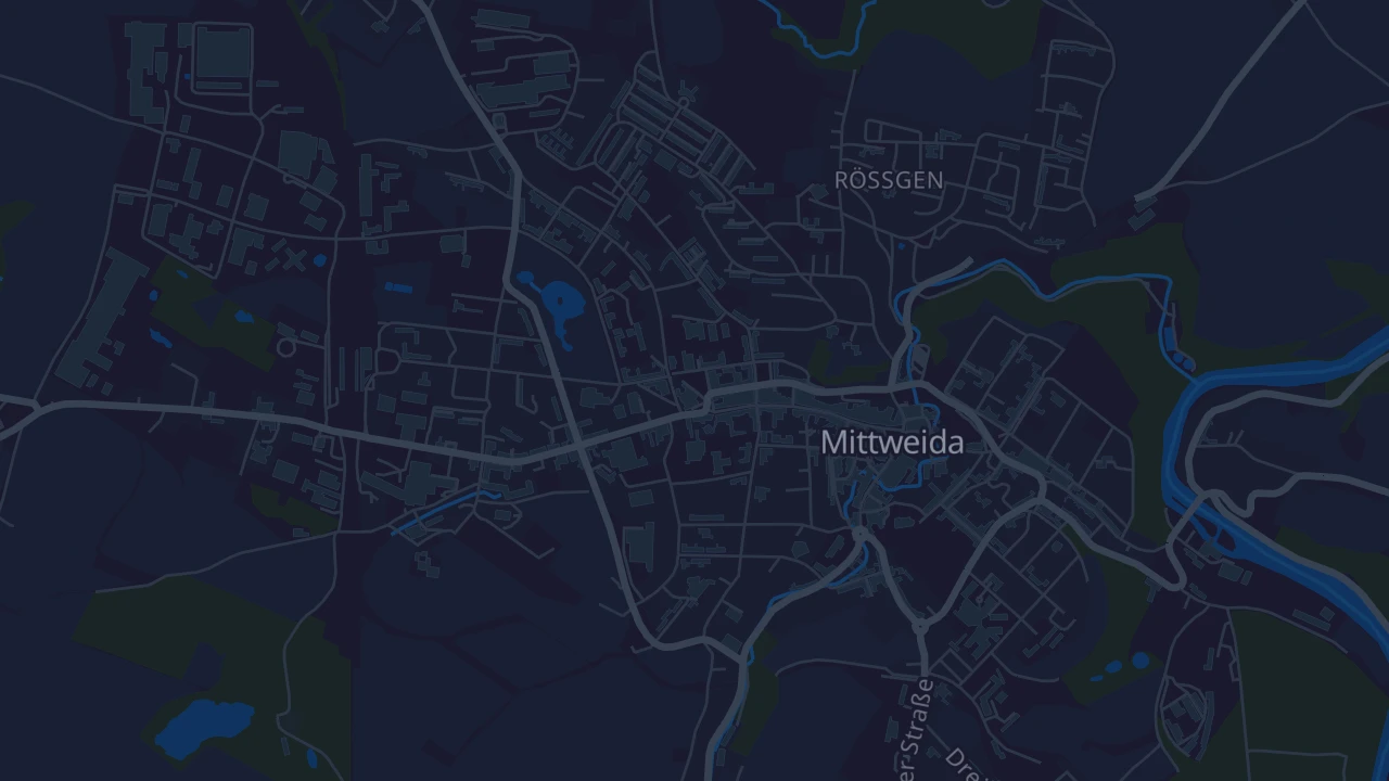 Karte von Mittweida