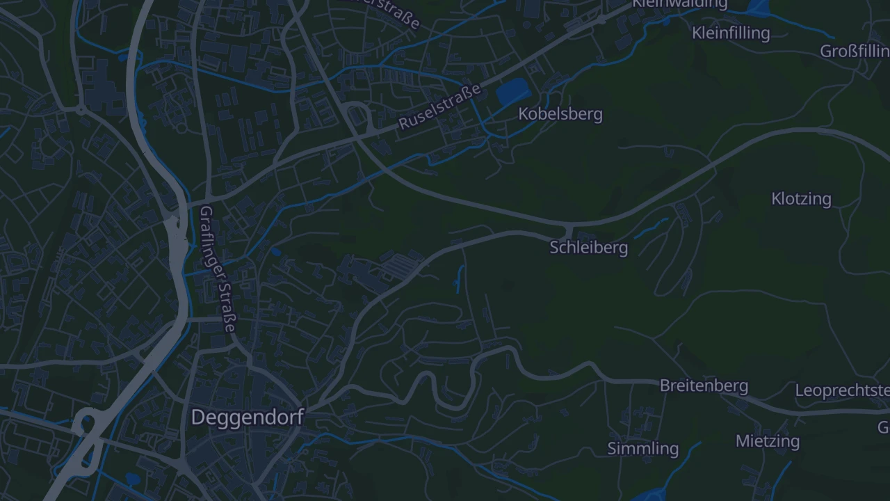 Karte von Deggendorf