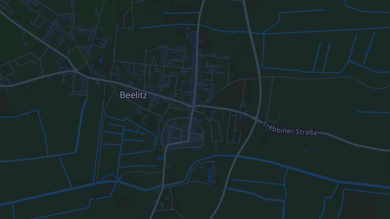 Karte von Beelitz