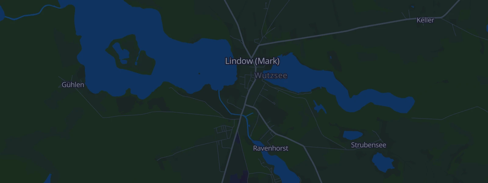 Karte von Lindow (Mark)
