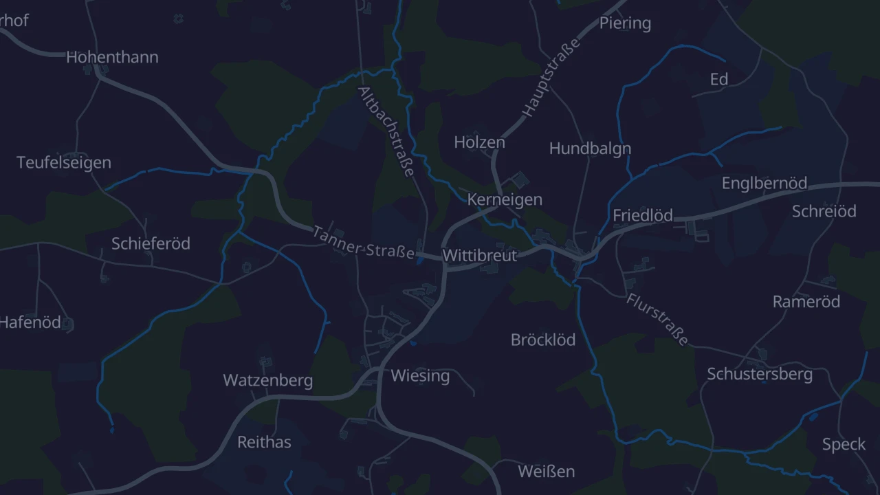 Karte von Wittibreut