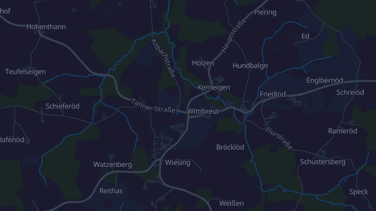 Karte von Wittibreut