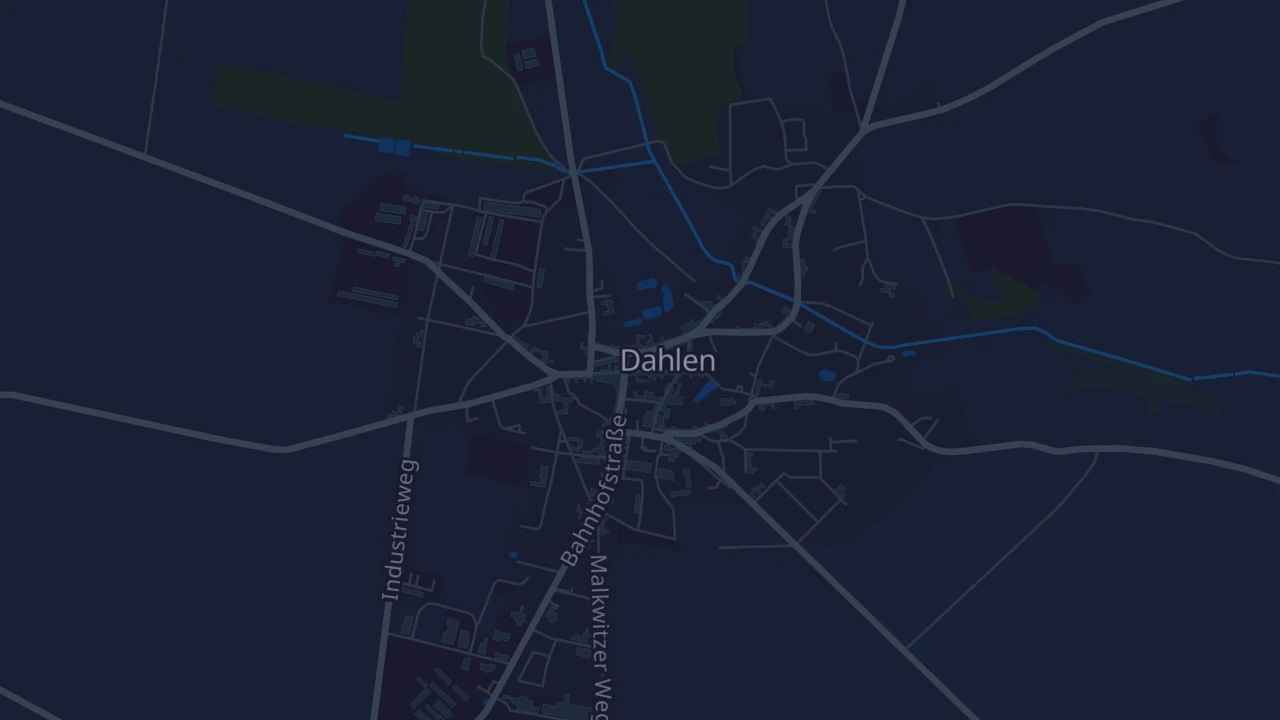 Karte von Dahlen