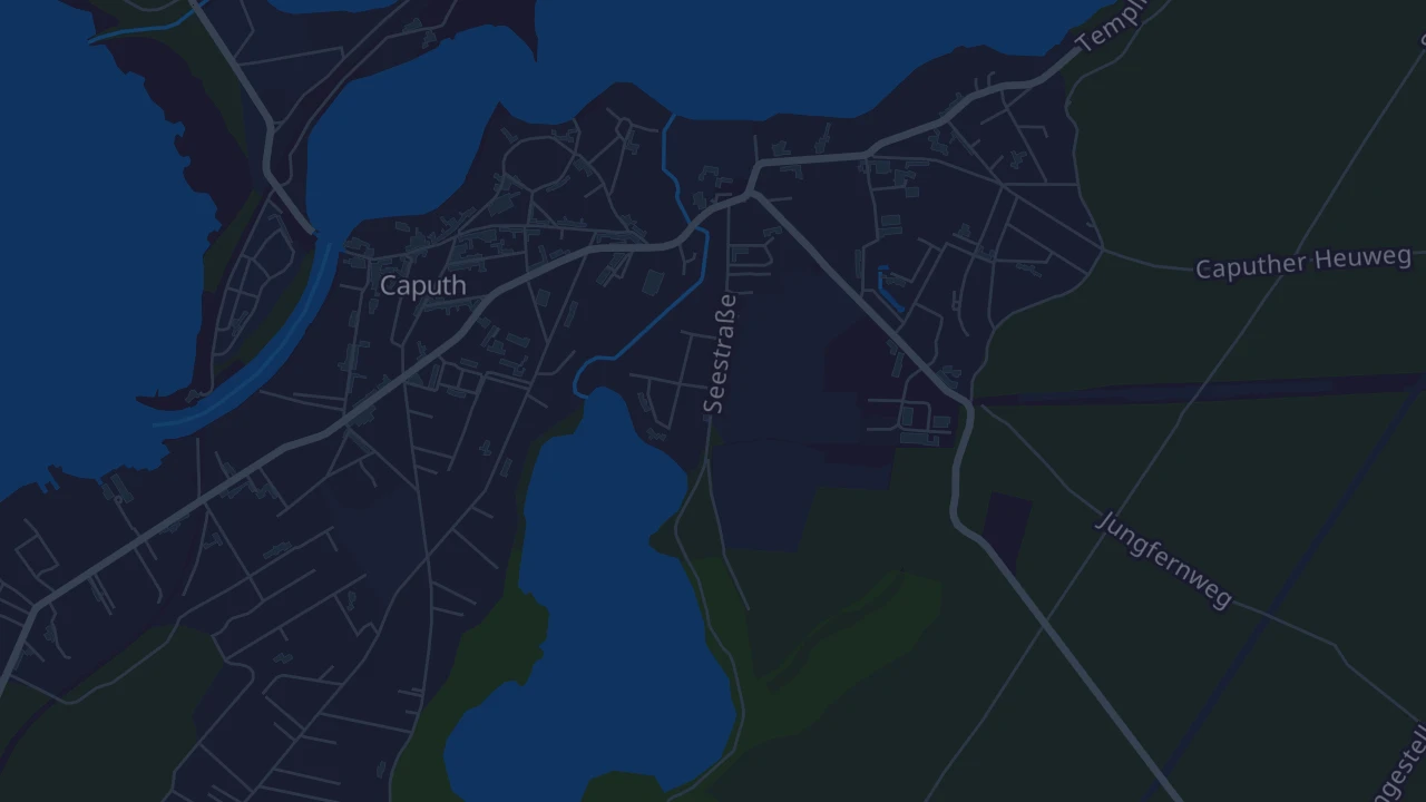 Karte von Caputh