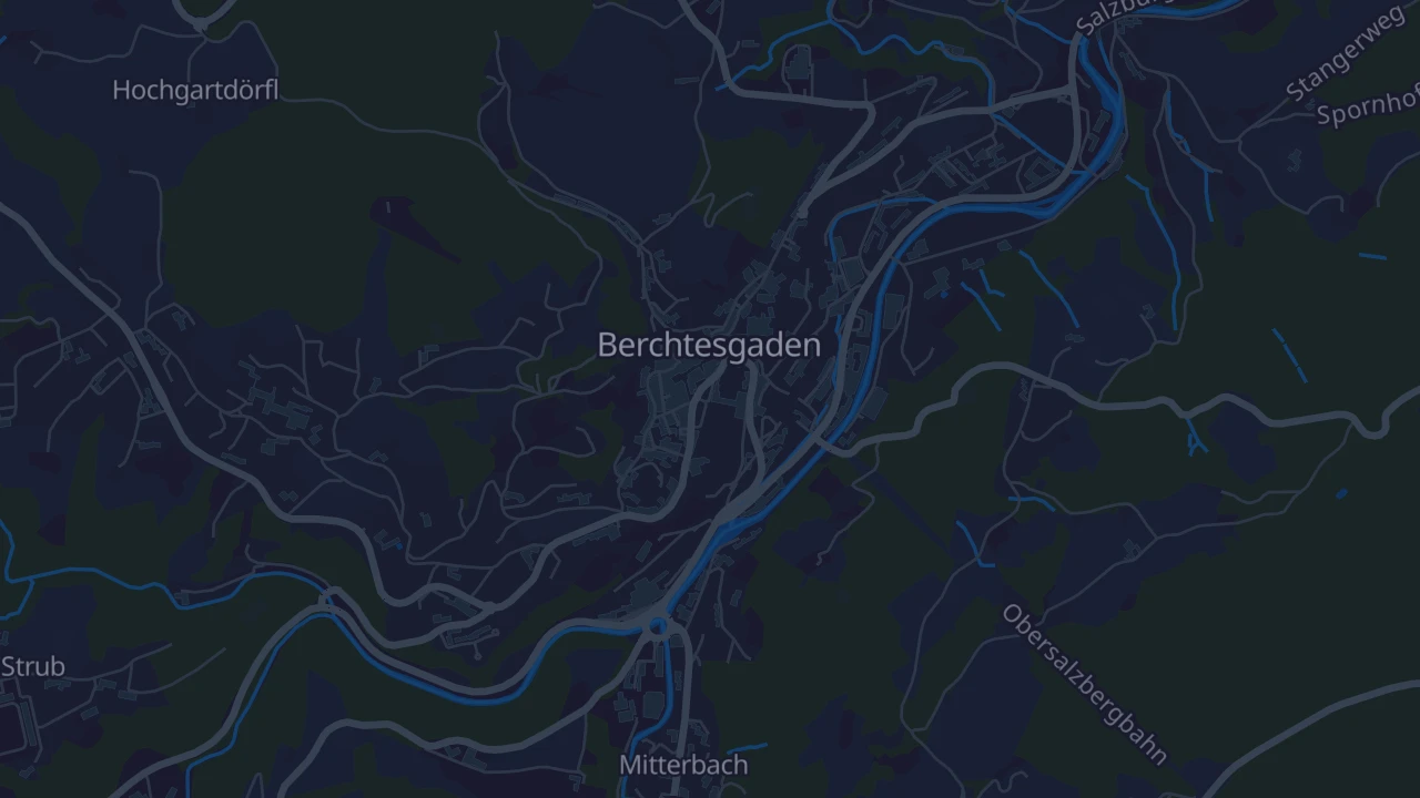 Karte von Berchtesgaden