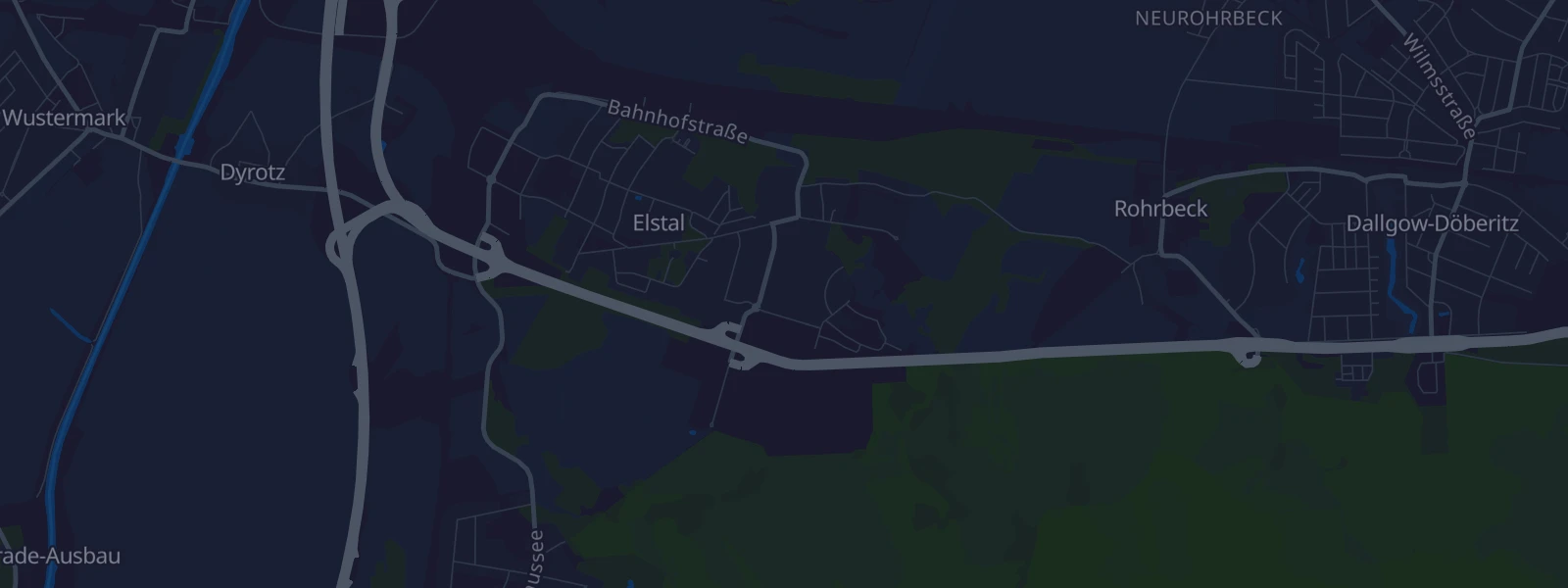 Karte von Wustermark/Elstal