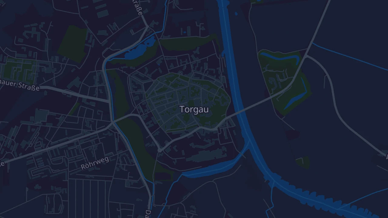 Karte von Torgau