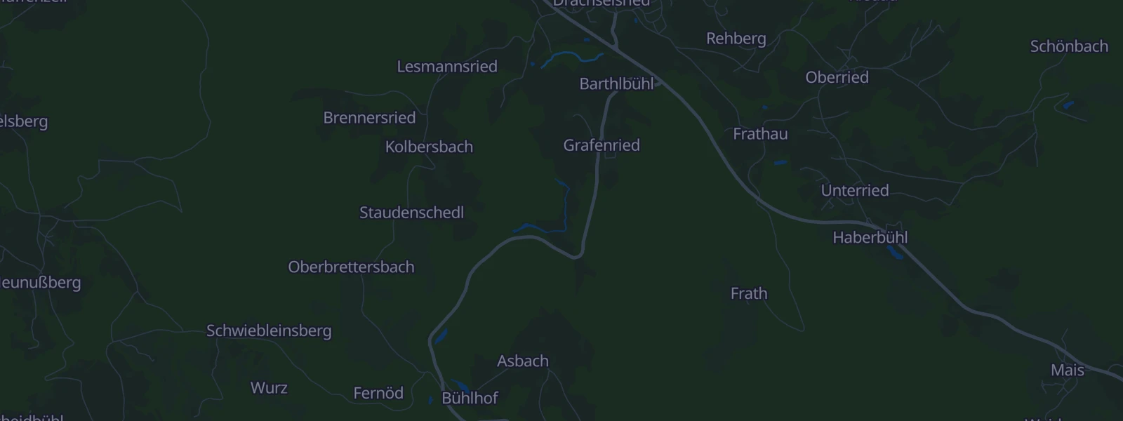 Karte von Auerbach