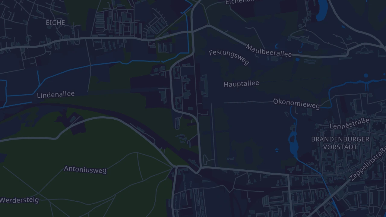 Karte von Potsdam