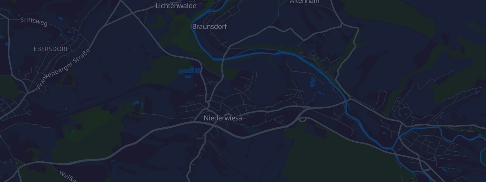 Karte von Braunsdorf