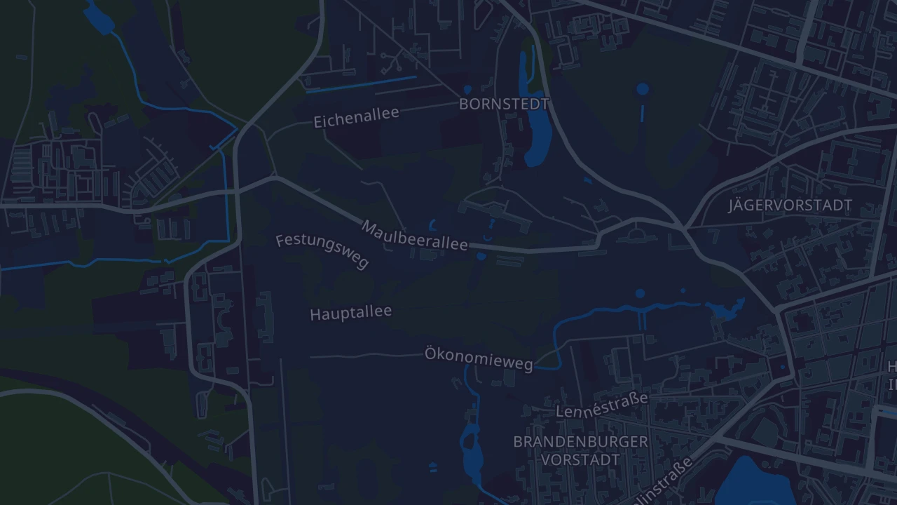 Karte von Potsdam
