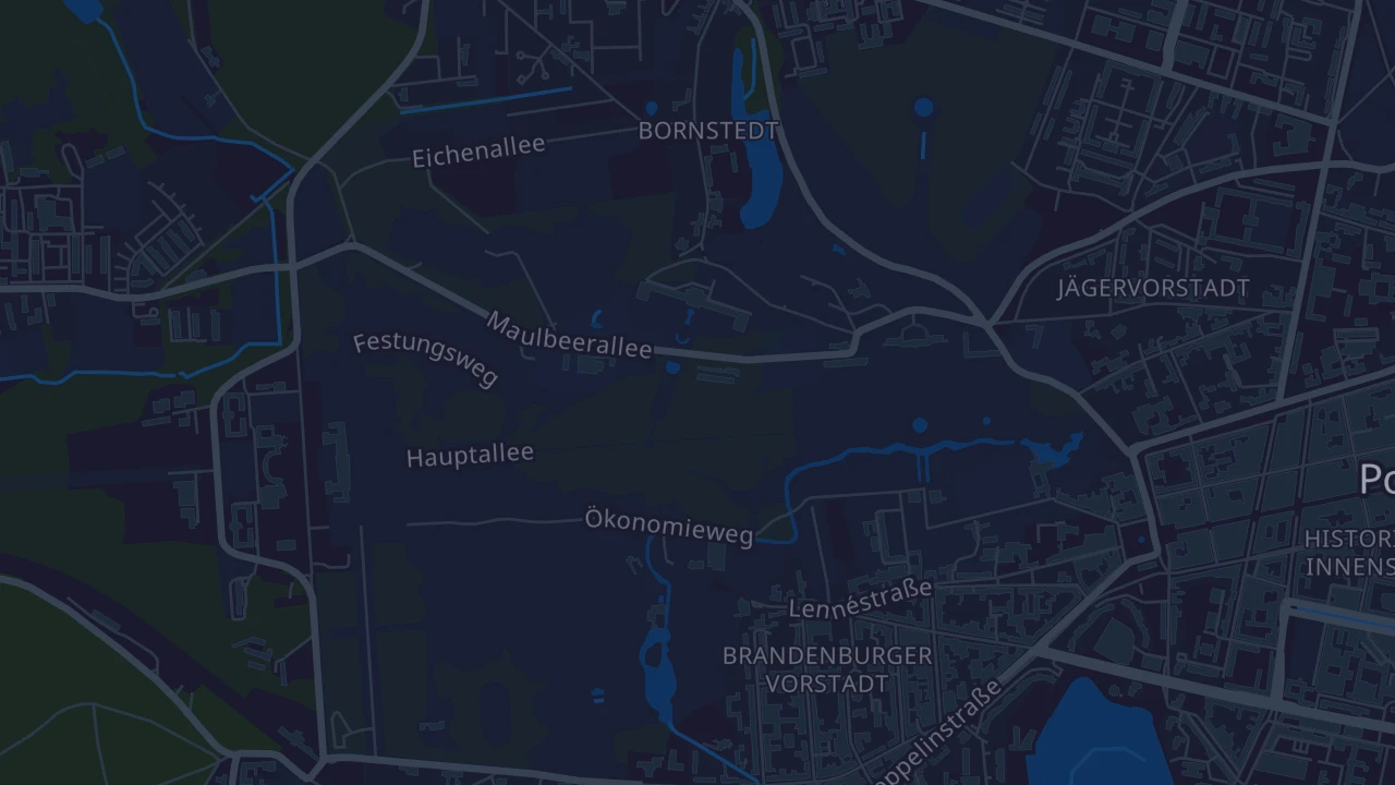 Karte von Potsdam
