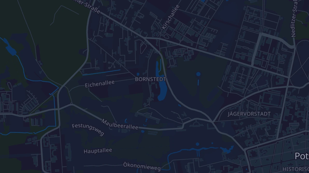 Karte von Potsdam