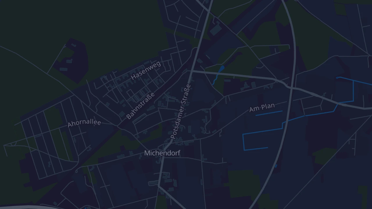 Karte von Michendorf