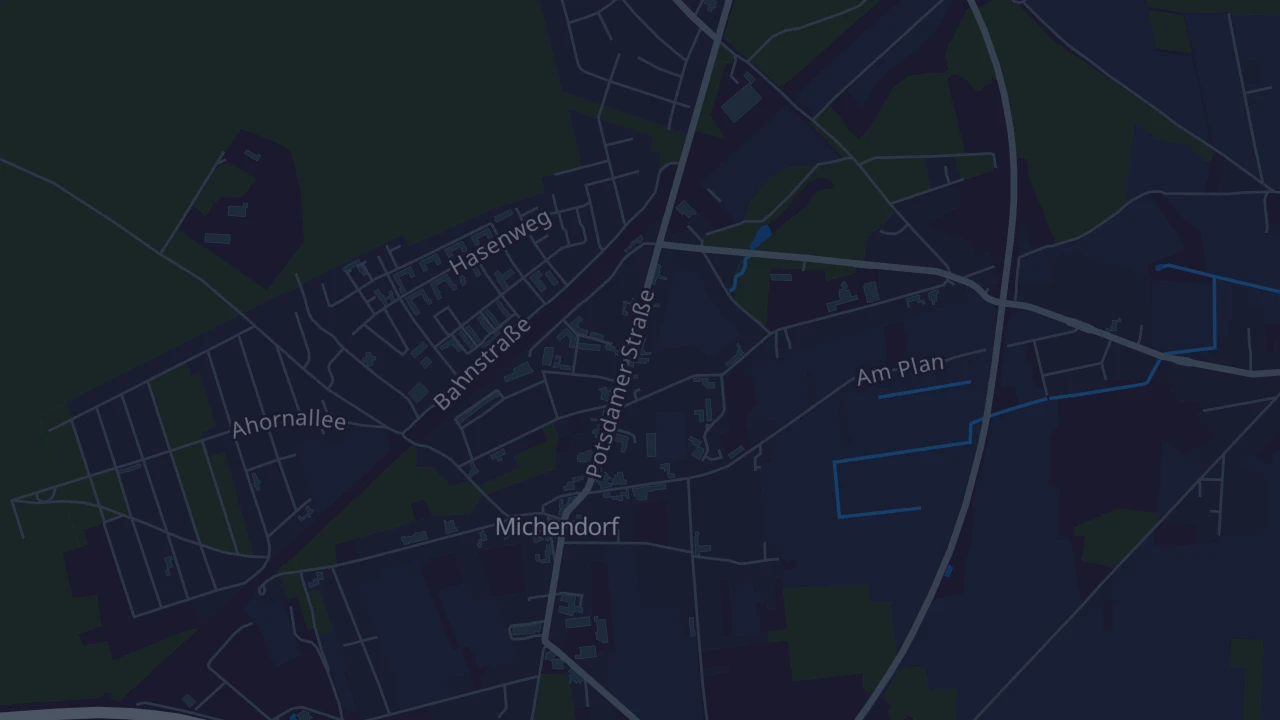 Karte von Michendorf