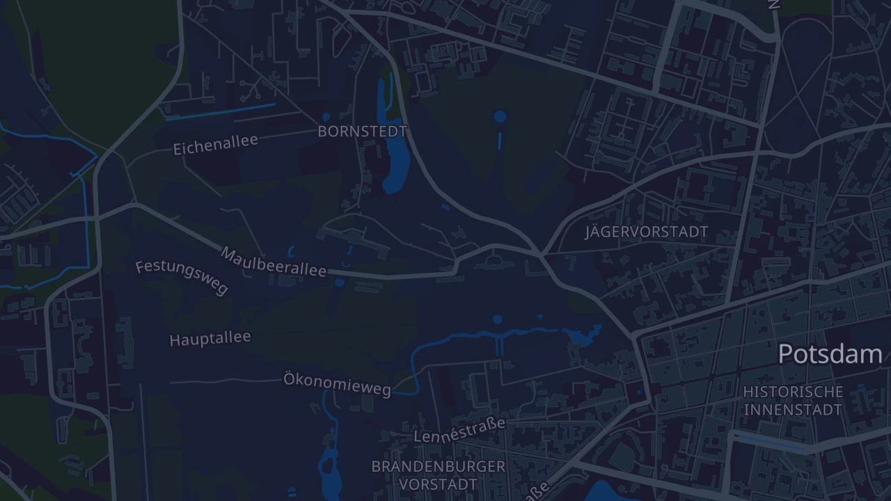 Karte von Potsdam