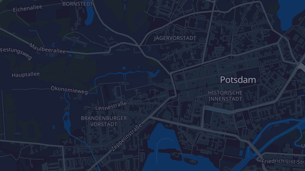 Karte von Potsdam