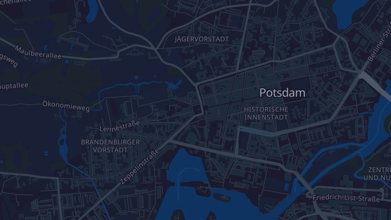 Karte von Potsdam
