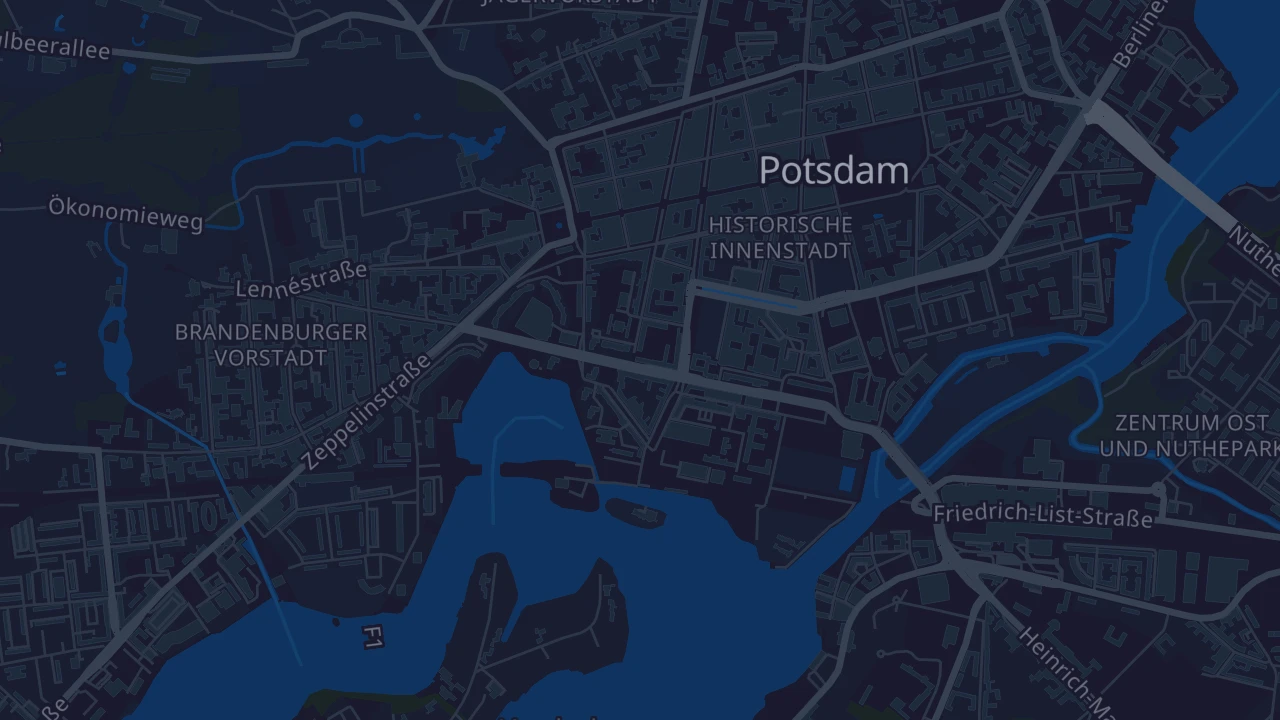 Karte von Potsdam