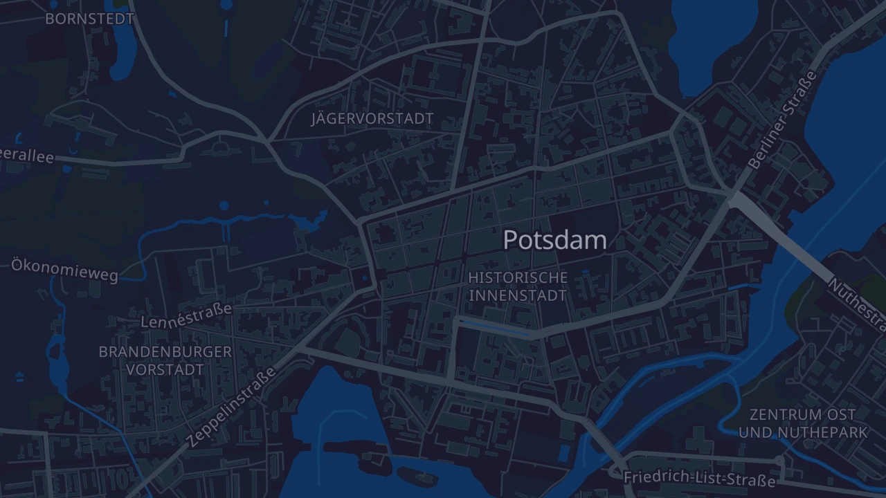 Karte von Potsdam