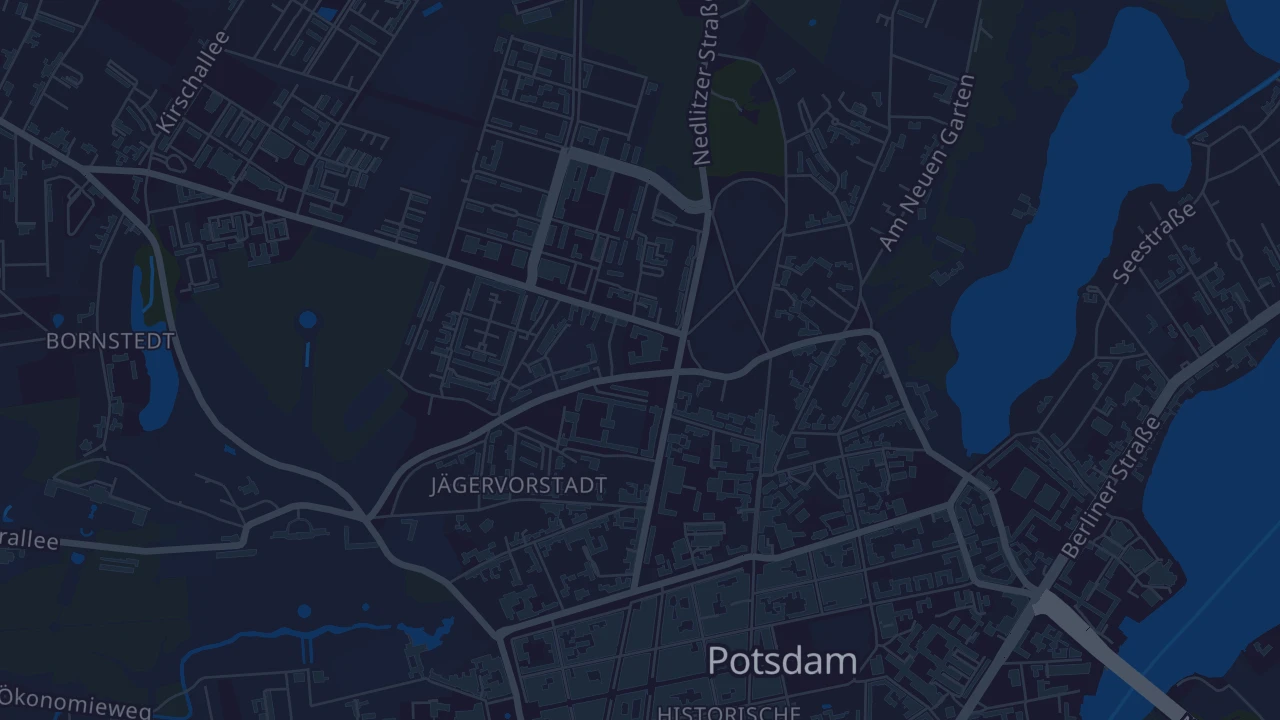 Karte von Potsdam