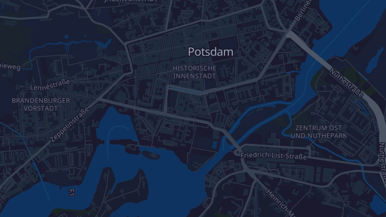 Karte von Potsdam