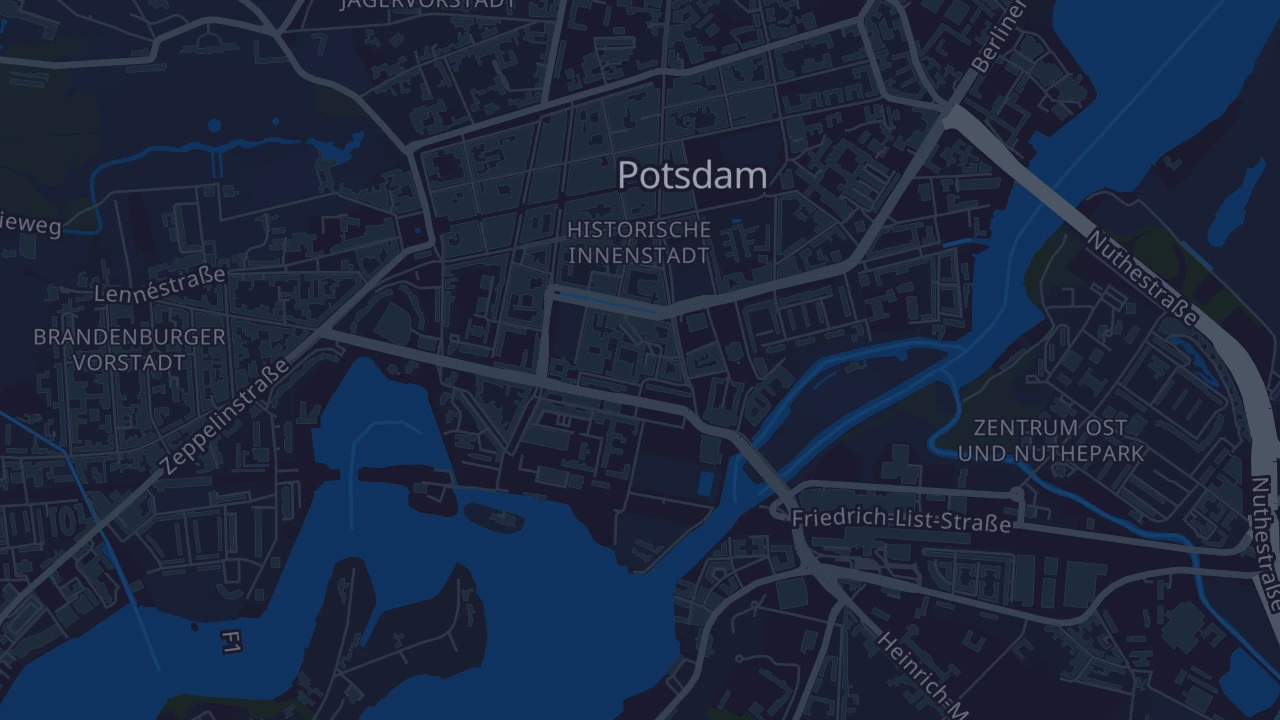 Karte von Potsdam