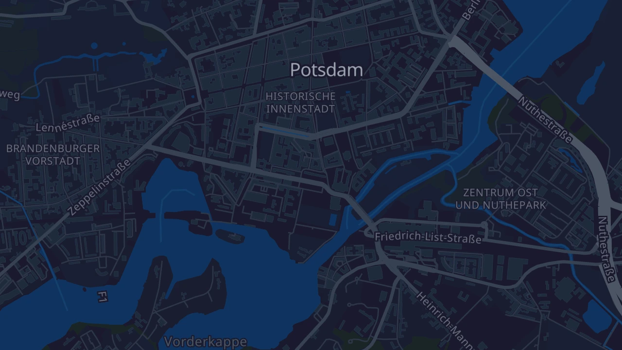 Karte von Potsdam