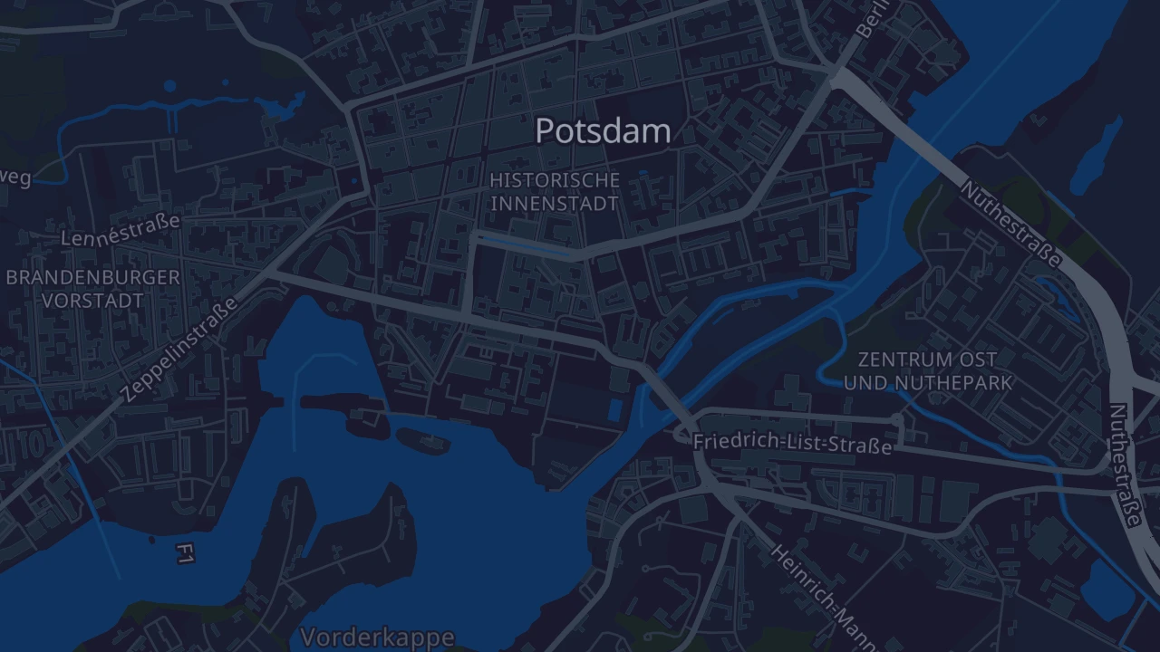 Karte von Potsdam
