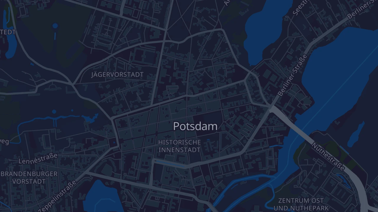 Karte von Potsdam