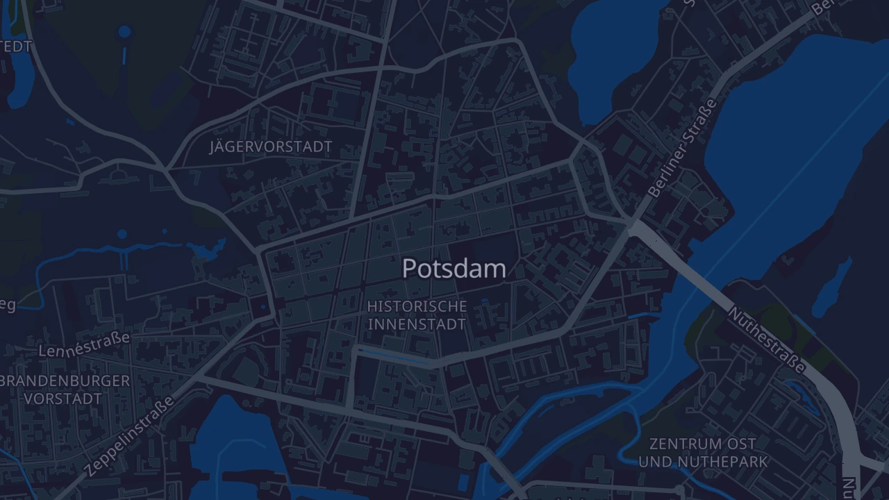 Karte von Potsdam