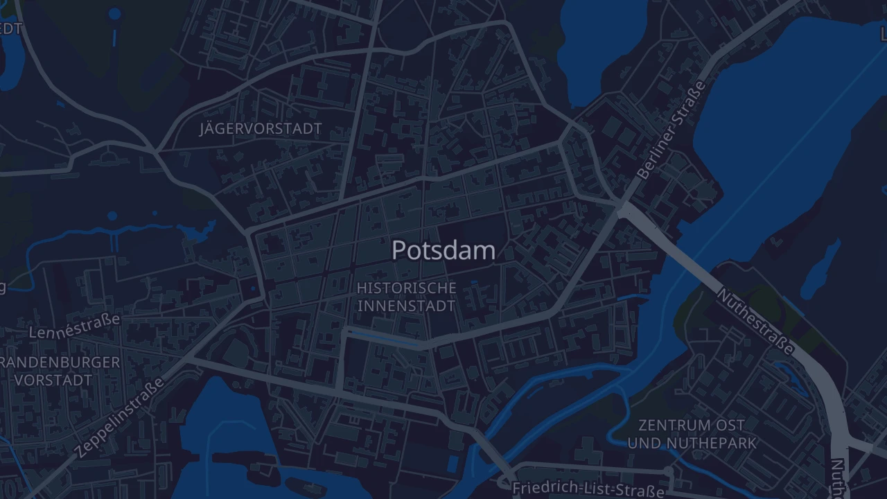 Karte von Potsdam