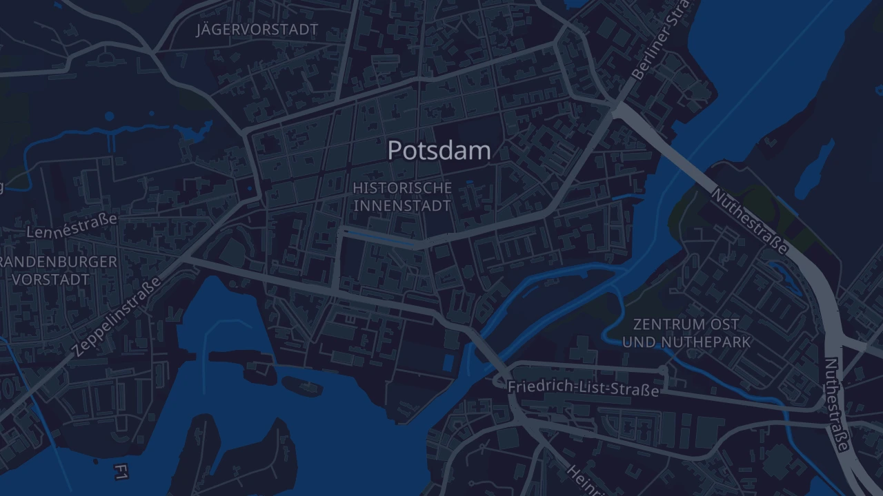 Karte von Potsdam